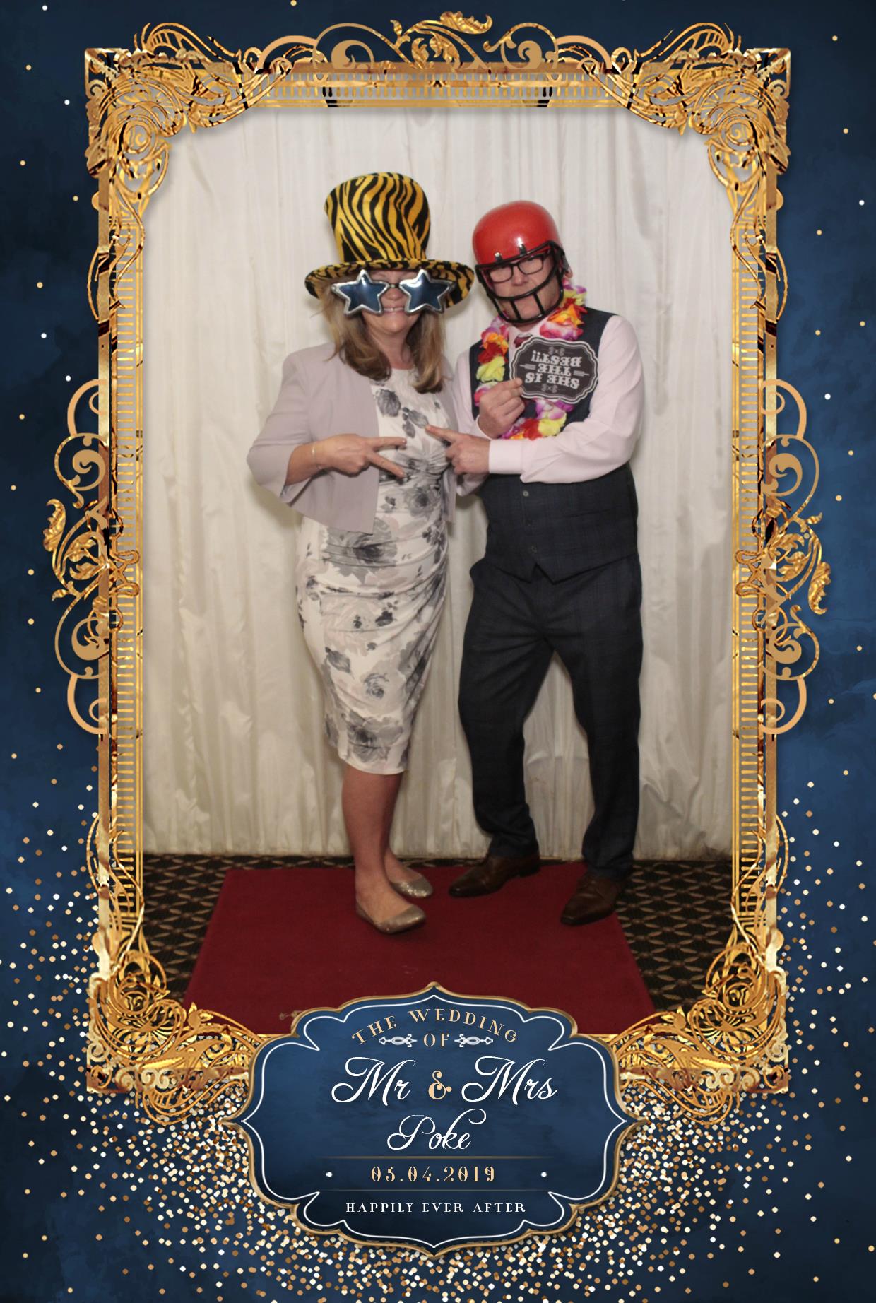 Mr & Mrs Poke | View more photos from the event at gallery.myphotoboothexperience.co.uk/u/MyPhotoBoothExperienceLtd/Mr-Mrs-Poke